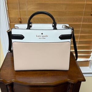 Kate Spade Brige Black and White Satchel
